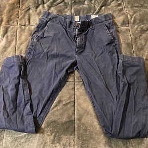 Gap Khaki Navy Blue Size 31x32